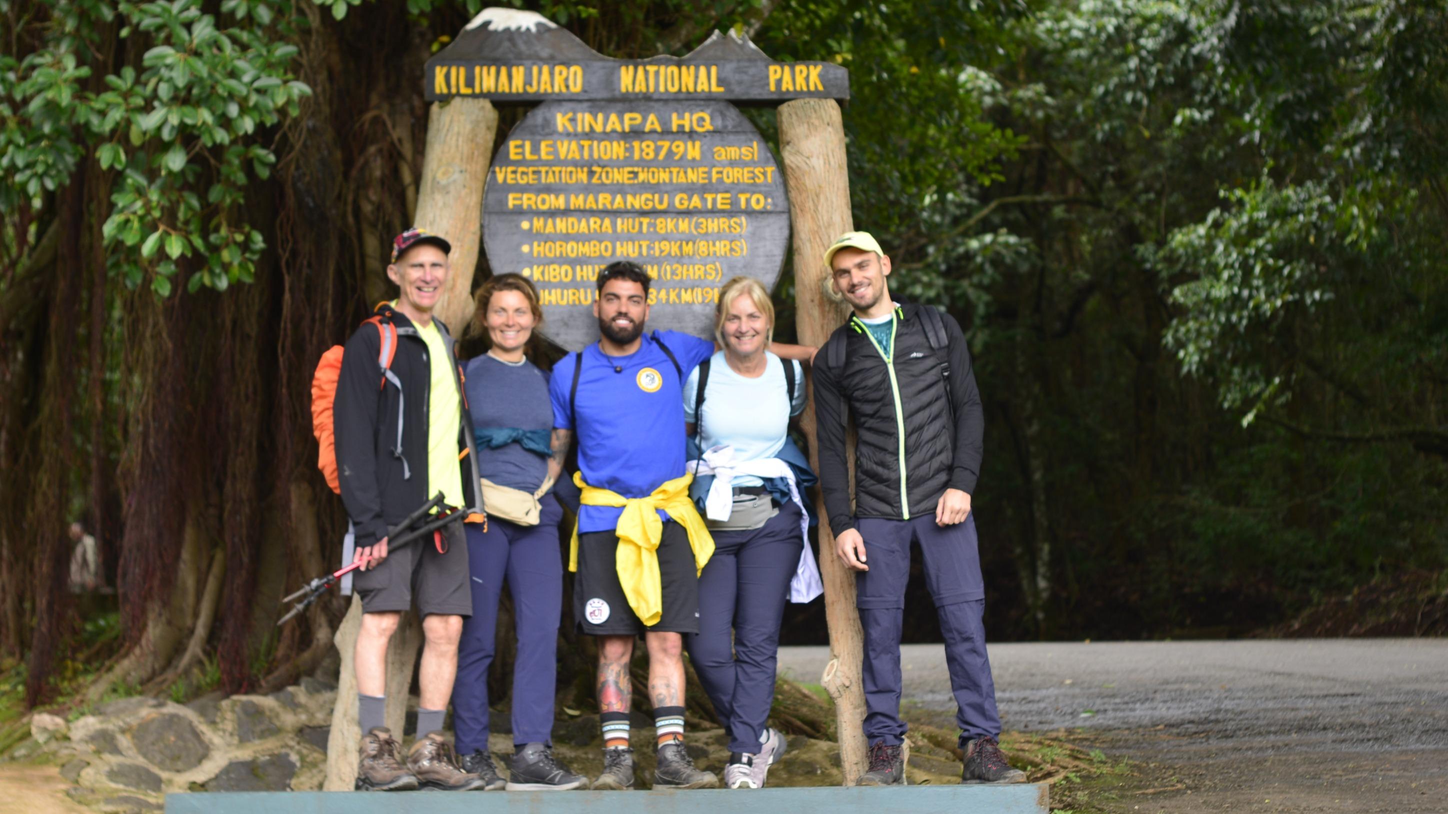 5 Days Marangu Route kilimanjaro Joining groups