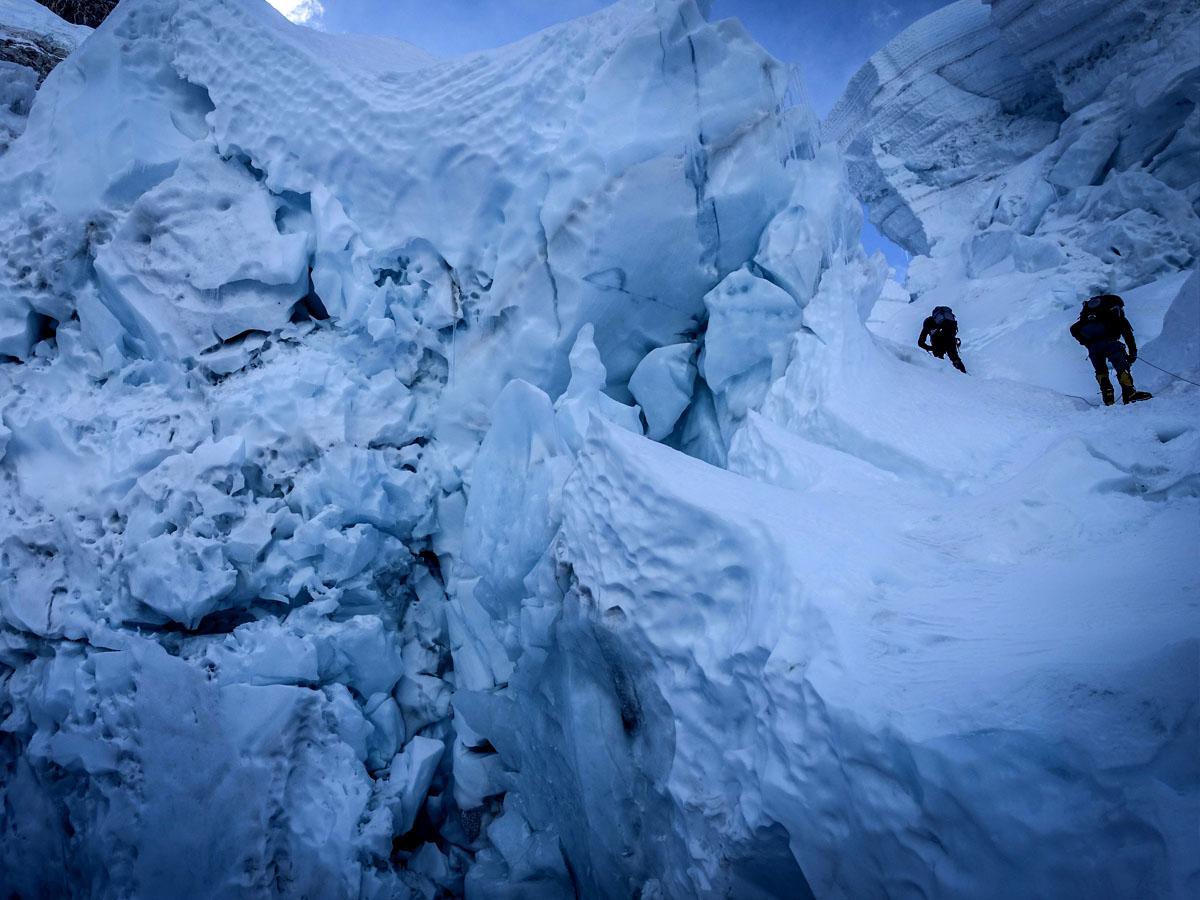 Comparing Everest’s Khumbu Icefall and K2’s Bottleneck
