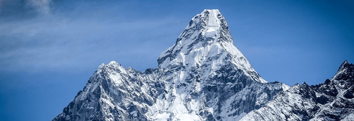 Ama Dablam with Alpenglow